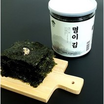 명이김 산마늘 명이나물 구운김 서림농원 완도김 명절선물세트 웰빙반찬 무농약 아이들반찬, 절단김 3캔