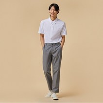 자주 남 라이트 이지 팬츠_라이트 그레이 185042