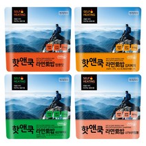 이지밥 핫앤쿡라면애밥 짬뽕110g+김치찌개110g+쇠고기미역국110g+나가사끼 100g, 430g, 1세트