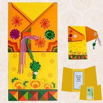 만들기 삼단접기 연하장 한복, 상세페이지 참조, 상세페이지 참조