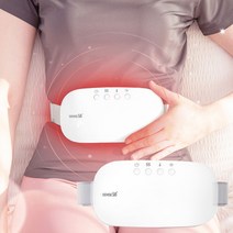 허리 복부 진동온열 마사지기/진동안마기/찜질기, 단품