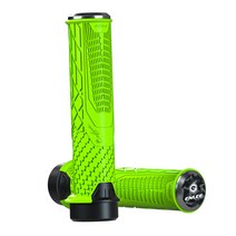 자전거 그립 1 쌍 산악 자전거 그립 실리콘 젤 핸들 바 그립 BMX 스쿠터 마운틴로드 용 미끄럼 방지 부드러운, 138x22x22mm, 고무 알루미늄, 녹색