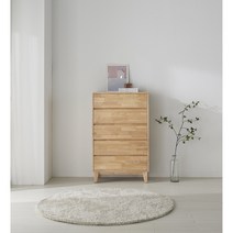 폭스우드 헤바2 5단 서랍장 D400or500
