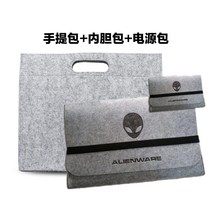 ALIENWARE M15 M17 R4 AREA-51M 15.6 17.3 18.4 인치 노트북 핸드백 라이너 슬리브 파워 팩을위한 새로운 휴대용 펠트 백