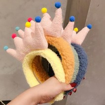 체육대회 반티 졸업사진 단체 행사 인싸 틱톡 소품 왕관 머리띠 생일 파티놀이공원, 빨강