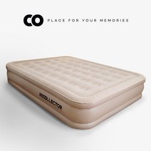 [국내배송] 리콜렉터 에어매트 캠핑 매트 자충매트 더블 매트리스 펌프내장 캠핑용 40CM, 리콜렉터 에어매트 40CM [펌프내장]