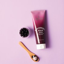 [솔포그]블랙베리 아쿠아 물방울 수분 크림 200ml(페이스&바디), 2개+저자극 폼클렌징 증정
