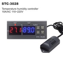 Digital Thermostat Temperature Humidity 컨트롤러 STC 3028 AC 110V Incubator, 01 110-220V AC_01 100mm