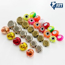 참돔 타이라바 헤드 채비 모음, 100g, E.ep orange.yellow