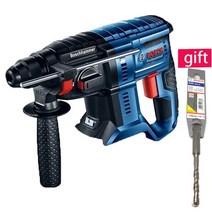 전동헤머 드릴 임팩 공구 전동 BOSCH-18V 신제품 리튬 브러시리스 해머 다기능 해머/타악기 드릴/전기 GBH 180-LI 베어 메탈 BO, [01] brushed-no battery