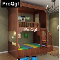 Prodgf 1Pcs 세트 공주 집 위로 성 ins 어린이 침대, [01] 1