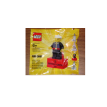 레고 4613831 자석 세트 미니 피겨 소방서 장 - 2 x 4 벽돌 베이스