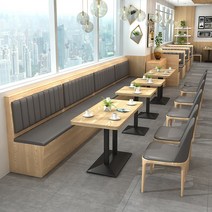 붙박이의자쿠션 카페 의자 등쿠션 매장 병원 약국, D