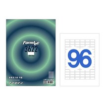 폼텍 분류표기용 라벨 LS-3622 100매 _ 39329EA, 비더쇼퍼BTS 쿠팡 본상품선택