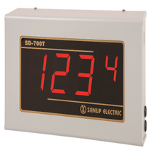 SDM 700T 온도 시계 대형 멀티 입력 디지털 경보 지시계 2.3
