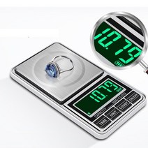 미세 전자 저울 미량 정밀 0.01g 0.1g 디지털 골드 비쥬 금 보석 쥬얼리 금은방, 200g x 0.01g