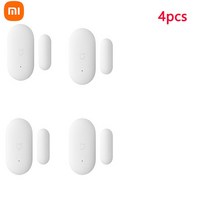 자동문 자동문 센서 리모컨 xiaomi 호환-오리지널 Mijia 윈도우 센서 지그비 지능형 미니 도어 포켓 사이, 04 4 white