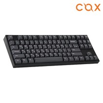 COX CK87 BT 게이트론 BT 5.0 TKL (블랙 황축)