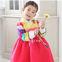 철릭원피스 여성 계량 개량 한복 원피스 여아용 전통 궁전 드레스 신년 소수민족 무용 공연 전체 소매 한복