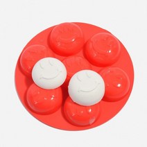 [아로마케이] 스마일7구 석고 비누 실리콘몰드 방향제 만들기재료 석고방향제, 스마일7구 몰드