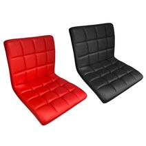 BM코리아 엠보 회전 좌식의자, 레드