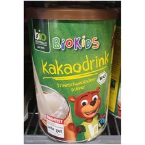 (독일마트) 1+1 BIO ZENTRALE 유럽인증 공정무역 코코아 파우더 가루 핫초코 300g Cocoa Drink, 1개, 200ml