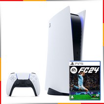 PS5 플레이스테이션 5 본체 디스크 에디션 1TB 1218A + PS5 EA SPORT FC 24 / 플스5 신형 본체 / PS5 피파24 패키지 포함