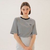 온앤온 자수 베이직 티셔츠 NW2XE101