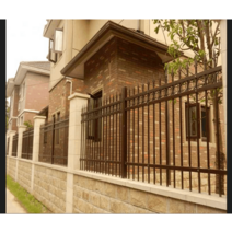 빌라 울타리 휀스 도둑 방지 뾰족한 가시 1.5m 펜스, 높이1.2m.막대3개.길이3m.기둥포함1m가격