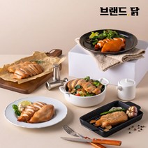[브랜드닭] 훈제 닭가슴살 5종 혼합 10팩, 100g, 10개