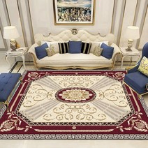 전통소반 다과상 호족반 손님 접이식 반상 전통 레트로모던한 가정용 심플한 거실 유럽풍 카펫 티 테이블, 08 22_01 50x160cm