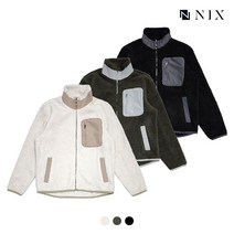 닉스 유니 보아본딩 하이넥 집업 FNOWCUX702P