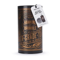 Hawkins Brimble 남성용 면도 브러시 합성 빗살 비건 친화적인 USA 미국, Gift Set