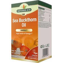 네이처스 씨벅톤오일 오메가 500mg 60소프트젤, 상품선택