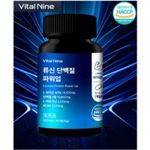 류신 타블렛 효능 BCAA 프리미엄 단백질 초고함량 아르기닌 활력 근육 관절 600, 6통, 360정