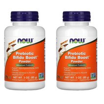 나우푸드 프리바이오틱 비피도 부스트 파우더 미국 NOW Foods Prebiotic Bifido Boost 85g x 2팩, 1개