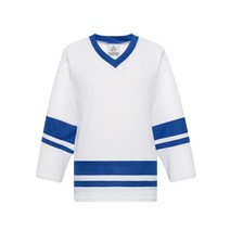 아이스하키복 아이스하키져지 H400 시리즈 빈 하키 연습 유니폼 및 가볍고 얇은 폴리에스테르 남성/, 03 white_09 YG