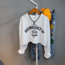 서포트 크롭 맨투맨티