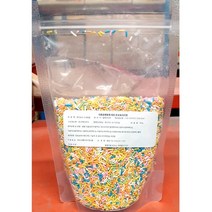 무지개색깔스프링클300g 케잌 머핀 쿠키 베이킹용 데코레이션 장식