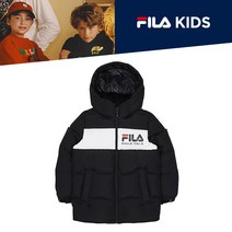 [FILA] 키즈 블럭중 다운패딩 FK2DJC4104X_BLK