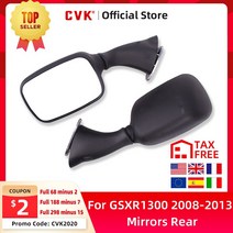 CVK 미러 스즈키 하야부사 GSXR1300 1997 1998 1999 2001 2002 20003 GSX1300R 바이크 오토바이