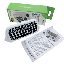엑스박스리시버시리즈 sx용 무선 키보드 chatpad one 시리즈 xbox리시버, 하얀