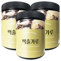 헬로우그린 국산 백출가루 250gX3(통) 총750g 삽주, 250g(통) 3개