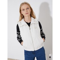 올리비아로렌 와펜포인트 숏기장 베스트 VVBKA3S1281