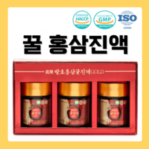 꿀홍삼 홍삼 홍삼꿀 홍삼차 홍삼농축액 홍삼액 진세노사이드 홍삼진액 100gx3입 300g, 100g