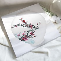 복을 부르는 달항아리 풍수 그림 거실 주방 인테리어 캔버스 액자, 17.매화달항아리