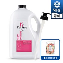 케라시스 샤이닝 대용량 샴푸 4L +펌프+증정1개, 1개