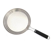 [모비딕컴퍼니] 돌구이팬 백패킹플레이트 스테이크그릴 구이용팬 고기그릴팬 불고기판 phiao, 잇★ 타공 석쇠 프라이팬+매쉬보관망 캠핑용품 직화구이팬, 잇★ BBQ타공후라이팬