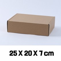 골판지 일체형 선물상자6 크라프트 소형대형 크래프트, 2079_일체형상자(크)
