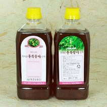 청운당농산 지리산 개복숭아 원액 2병 돌복숭아즙 발효액 청 액기스, 2개, 900ml(1개)